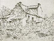 Jean Francois Millet The house Beside wici France oil painting artist